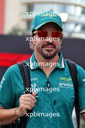 Fernando Alonso (ESP) Aston Martin F1 Team. 13.09.2024. Formula 1 World Championship, Rd 17, Azerbaijan Grand Prix, Baku Street Circuit, Azerbaijan, Practice Day.