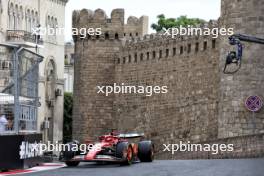 Charles Leclerc (MON) Ferrari SF-24. 13.09.2024. Formula 1 World Championship, Rd 17, Azerbaijan Grand Prix, Baku Street Circuit, Azerbaijan, Practice Day.