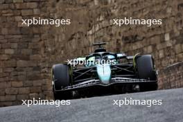 Lance Stroll (CDN) Aston Martin F1 Team AMR24. 13.09.2024. Formula 1 World Championship, Rd 17, Azerbaijan Grand Prix, Baku Street Circuit, Azerbaijan, Practice Day.