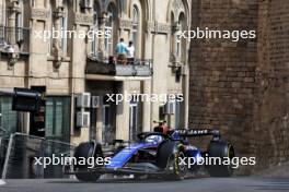 Franco Colapinto (ARG) Williams Racing FW46. 13.09.2024. Formula 1 World Championship, Rd 17, Azerbaijan Grand Prix, Baku Street Circuit, Azerbaijan, Practice Day.