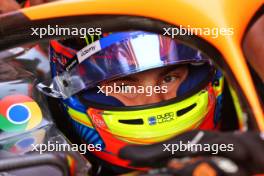 Oscar Piastri (AUS) McLaren MCL38. 13.09.2024. Formula 1 World Championship, Rd 17, Azerbaijan Grand Prix, Baku Street Circuit, Azerbaijan, Practice Day.