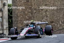 Pierre Gasly (FRA) Alpine F1 Team A524. 13.09.2024. Formula 1 World Championship, Rd 17, Azerbaijan Grand Prix, Baku Street Circuit, Azerbaijan, Practice Day.