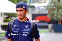 Alexander Albon (THA) Williams Racing. 13.09.2024. Formula 1 World Championship, Rd 17, Azerbaijan Grand Prix, Baku Street Circuit, Azerbaijan, Practice Day.