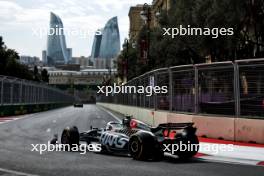 Nico Hulkenberg (GER) Haas VF-24. 13.09.2024. Formula 1 World Championship, Rd 17, Azerbaijan Grand Prix, Baku Street Circuit, Azerbaijan, Practice Day.