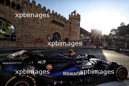 Franco Colapinto (ARG) Williams Racing FW46. 13.09.2024. Formula 1 World Championship, Rd 17, Azerbaijan Grand Prix, Baku Street Circuit, Azerbaijan, Practice Day.