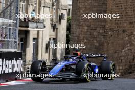 Alexander Albon (THA) Williams Racing FW46. 13.09.2024. Formula 1 World Championship, Rd 17, Azerbaijan Grand Prix, Baku Street Circuit, Azerbaijan, Practice Day.