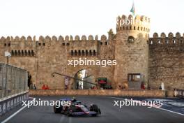 Pierre Gasly (FRA) Alpine F1 Team A524. 13.09.2024. Formula 1 World Championship, Rd 17, Azerbaijan Grand Prix, Baku Street Circuit, Azerbaijan, Practice Day.