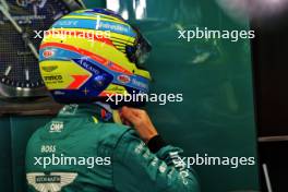 Fernando Alonso (ESP) Aston Martin F1 Team. 13.09.2024. Formula 1 World Championship, Rd 17, Azerbaijan Grand Prix, Baku Street Circuit, Azerbaijan, Practice Day.