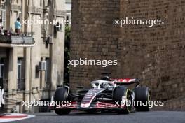 Oliver Bearman (GBR) Haas VF-24. 13.09.2024. Formula 1 World Championship, Rd 17, Azerbaijan Grand Prix, Baku Street Circuit, Azerbaijan, Practice Day.