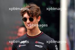 Oliver Bearman (GBR) Haas F1 Team. 13.09.2024. Formula 1 World Championship, Rd 17, Azerbaijan Grand Prix, Baku Street Circuit, Azerbaijan, Practice Day.