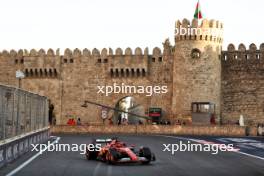 Charles Leclerc (MON) Ferrari SF-24. 13.09.2024. Formula 1 World Championship, Rd 17, Azerbaijan Grand Prix, Baku Street Circuit, Azerbaijan, Practice Day.