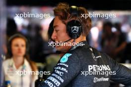 George Russell (GBR) Mercedes AMG F1 on the grid. 15.09.2024. Formula 1 World Championship, Rd 17, Azerbaijan Grand Prix, Baku Street Circuit, Azerbaijan, Race Day.