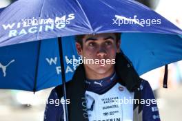 Franco Colapinto (ARG) Williams Racing on the grid. 15.09.2024. Formula 1 World Championship, Rd 17, Azerbaijan Grand Prix, Baku Street Circuit, Azerbaijan, Race Day.