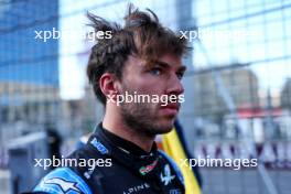 Pierre Gasly (FRA) Alpine F1 Team on the grid. 15.09.2024. Formula 1 World Championship, Rd 17, Azerbaijan Grand Prix, Baku Street Circuit, Azerbaijan, Race Day.