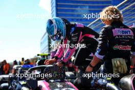 Pierre Gasly (FRA) Alpine F1 Team A524 on the grid. 15.09.2024. Formula 1 World Championship, Rd 17, Azerbaijan Grand Prix, Baku Street Circuit, Azerbaijan, Race Day.