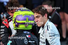 Franco Colapinto (ARG) Williams Racing in parc ferme. 15.09.2024. Formula 1 World Championship, Rd 17, Azerbaijan Grand Prix, Baku Street Circuit, Azerbaijan, Race Day.