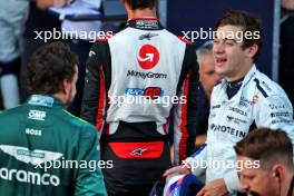 Franco Colapinto (ARG) Williams Racing in parc ferme. 15.09.2024. Formula 1 World Championship, Rd 17, Azerbaijan Grand Prix, Baku Street Circuit, Azerbaijan, Race Day.