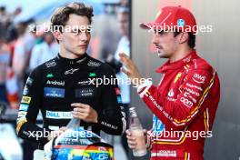 Oscar Piastri (AUS), McLaren Charles Leclerc (FRA), Scuderia Ferrari  15.09.2024. Formula 1 World Championship, Rd 17, Azerbaijan Grand Prix, Baku Street Circuit, Azerbaijan, Race Day.