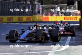 Alexander Albon (THA) Williams Racing FW46. 15.09.2024. Formula 1 World Championship, Rd 17, Azerbaijan Grand Prix, Baku Street Circuit, Azerbaijan, Race Day.