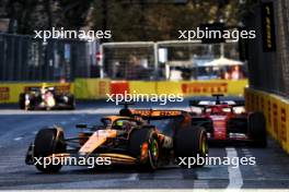 Oscar Piastri (AUS) McLaren MCL38. 15.09.2024. Formula 1 World Championship, Rd 17, Azerbaijan Grand Prix, Baku Street Circuit, Azerbaijan, Race Day.