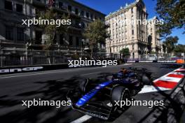 Alexander Albon (THA) Williams Racing FW46. 15.09.2024. Formula 1 World Championship, Rd 17, Azerbaijan Grand Prix, Baku Street Circuit, Azerbaijan, Race Day.