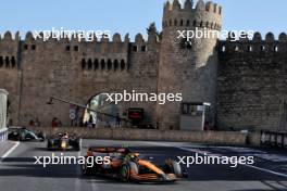 Lando Norris (GBR) McLaren MCL38. 15.09.2024. Formula 1 World Championship, Rd 17, Azerbaijan Grand Prix, Baku Street Circuit, Azerbaijan, Race Day.