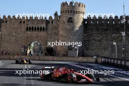 Charles Leclerc (MON) Ferrari SF-24. 15.09.2024. Formula 1 World Championship, Rd 17, Azerbaijan Grand Prix, Baku Street Circuit, Azerbaijan, Race Day.