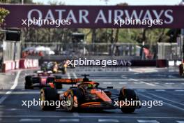 Oscar Piastri (AUS) McLaren MCL38. 15.09.2024. Formula 1 World Championship, Rd 17, Azerbaijan Grand Prix, Baku Street Circuit, Azerbaijan, Race Day.