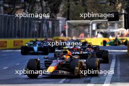 Sergio Perez (MEX) Red Bull Racing RB20. 15.09.2024. Formula 1 World Championship, Rd 17, Azerbaijan Grand Prix, Baku Street Circuit, Azerbaijan, Race Day.