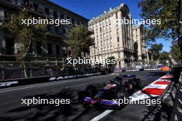 Pierre Gasly (FRA) Alpine F1 Team A524. 15.09.2024. Formula 1 World Championship, Rd 17, Azerbaijan Grand Prix, Baku Street Circuit, Azerbaijan, Race Day.