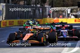 Lando Norris (GBR) McLaren MCL38. 15.09.2024. Formula 1 World Championship, Rd 17, Azerbaijan Grand Prix, Baku Street Circuit, Azerbaijan, Race Day.