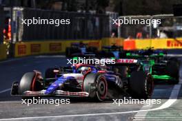 Daniel Ricciardo (AUS) RB VCARB 01. 15.09.2024. Formula 1 World Championship, Rd 17, Azerbaijan Grand Prix, Baku Street Circuit, Azerbaijan, Race Day.