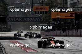 Lando Norris (GBR) McLaren MCL38. 15.09.2024. Formula 1 World Championship, Rd 17, Azerbaijan Grand Prix, Baku Street Circuit, Azerbaijan, Race Day.