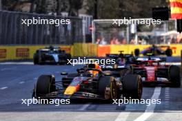 Sergio Perez (MEX) Red Bull Racing RB20. 15.09.2024. Formula 1 World Championship, Rd 17, Azerbaijan Grand Prix, Baku Street Circuit, Azerbaijan, Race Day.