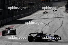 Alexander Albon (THA) Williams Racing FW46. 15.09.2024. Formula 1 World Championship, Rd 17, Azerbaijan Grand Prix, Baku Street Circuit, Azerbaijan, Race Day.