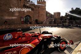 Charles Leclerc (MON) Ferrari SF-24. 15.09.2024. Formula 1 World Championship, Rd 17, Azerbaijan Grand Prix, Baku Street Circuit, Azerbaijan, Race Day.