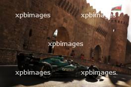 Fernando Alonso (ESP) Aston Martin F1 Team AMR24. 15.09.2024. Formula 1 World Championship, Rd 17, Azerbaijan Grand Prix, Baku Street Circuit, Azerbaijan, Race Day.