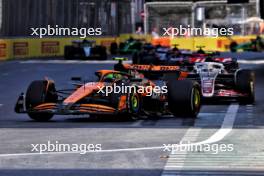 Lando Norris (GBR) McLaren MCL38. 15.09.2024. Formula 1 World Championship, Rd 17, Azerbaijan Grand Prix, Baku Street Circuit, Azerbaijan, Race Day.