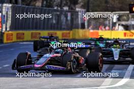 Pierre Gasly (FRA) Alpine F1 Team A524. 15.09.2024. Formula 1 World Championship, Rd 17, Azerbaijan Grand Prix, Baku Street Circuit, Azerbaijan, Race Day.