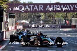 George Russell (GBR) Mercedes AMG F1 W15. 15.09.2024. Formula 1 World Championship, Rd 17, Azerbaijan Grand Prix, Baku Street Circuit, Azerbaijan, Race Day.