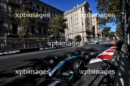 George Russell (GBR) Mercedes AMG F1 W15. 15.09.2024. Formula 1 World Championship, Rd 17, Azerbaijan Grand Prix, Baku Street Circuit, Azerbaijan, Race Day.