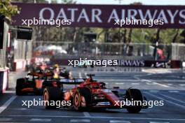 Charles Leclerc (MON) Ferrari SF-24. 15.09.2024. Formula 1 World Championship, Rd 17, Azerbaijan Grand Prix, Baku Street Circuit, Azerbaijan, Race Day.