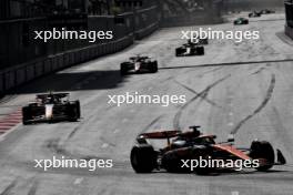 Oscar Piastri (AUS) McLaren MCL38. 15.09.2024. Formula 1 World Championship, Rd 17, Azerbaijan Grand Prix, Baku Street Circuit, Azerbaijan, Race Day.