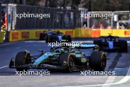 Fernando Alonso (ESP) Aston Martin F1 Team AMR24.  15.09.2024. Formula 1 World Championship, Rd 17, Azerbaijan Grand Prix, Baku Street Circuit, Azerbaijan, Race Day.