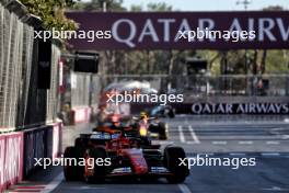 Charles Leclerc (MON) Ferrari SF-24. 15.09.2024. Formula 1 World Championship, Rd 17, Azerbaijan Grand Prix, Baku Street Circuit, Azerbaijan, Race Day.