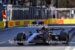 Alexander Albon (THA) Williams Racing FW46. 15.09.2024. Formula 1 World Championship, Rd 17, Azerbaijan Grand Prix, Baku Street Circuit, Azerbaijan, Race Day.