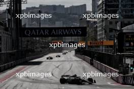 Oliver Bearman (GBR) Haas VF-24. 15.09.2024. Formula 1 World Championship, Rd 17, Azerbaijan Grand Prix, Baku Street Circuit, Azerbaijan, Race Day.