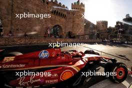 Carlos Sainz Jr (ESP) Ferrari SF-24. 15.09.2024. Formula 1 World Championship, Rd 17, Azerbaijan Grand Prix, Baku Street Circuit, Azerbaijan, Race Day.