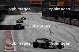 Nico Hulkenberg (GER) Haas VF-24. 15.09.2024. Formula 1 World Championship, Rd 17, Azerbaijan Grand Prix, Baku Street Circuit, Azerbaijan, Race Day.