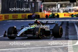 Lewis Hamilton (GBR) Mercedes AMG F1 W15. 15.09.2024. Formula 1 World Championship, Rd 17, Azerbaijan Grand Prix, Baku Street Circuit, Azerbaijan, Race Day.